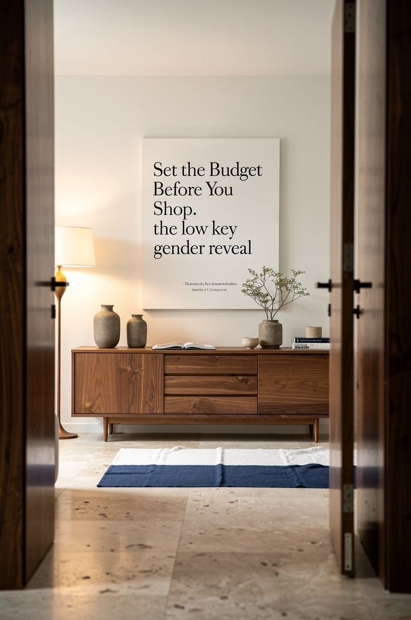 Set the Budget Before You Shop