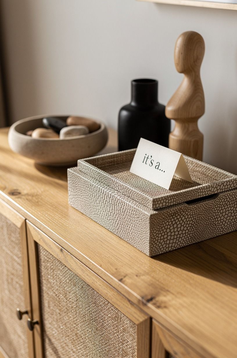 Swap Themed Decor for Natural Texture