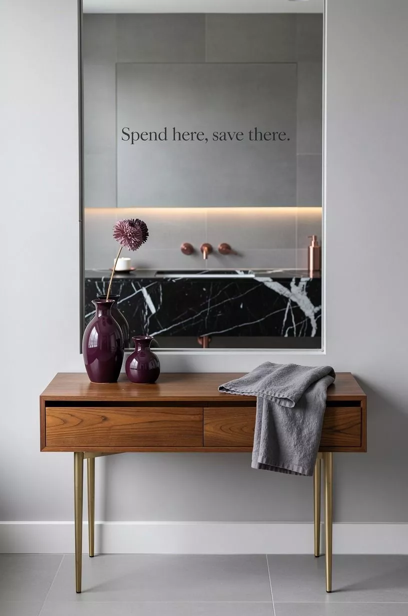 Spend here, save there