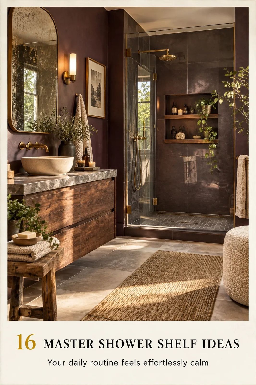 Easy Master Shower Shelf Ideas for a Spa-Worthy Upgrade Without Renovating