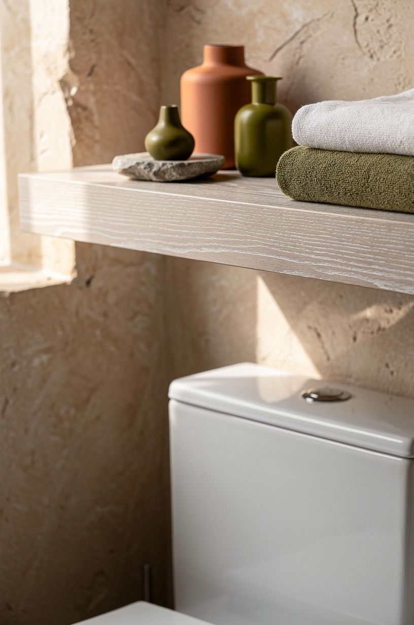 Float a Shelf Above the Toilet