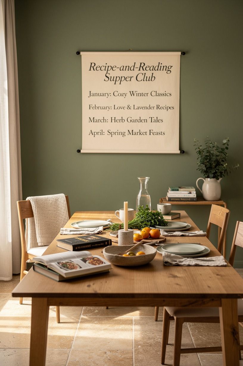 Mix a Recipe-and-Reading Supper