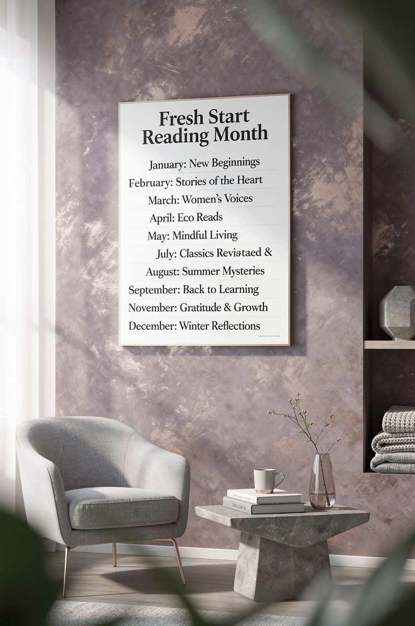 Paint a Fresh Start Reading Month