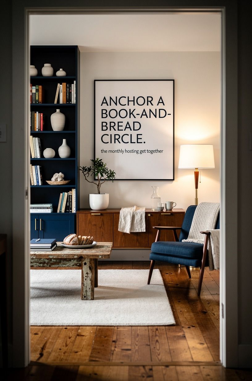 Anchor a Book-and-Bread Circle