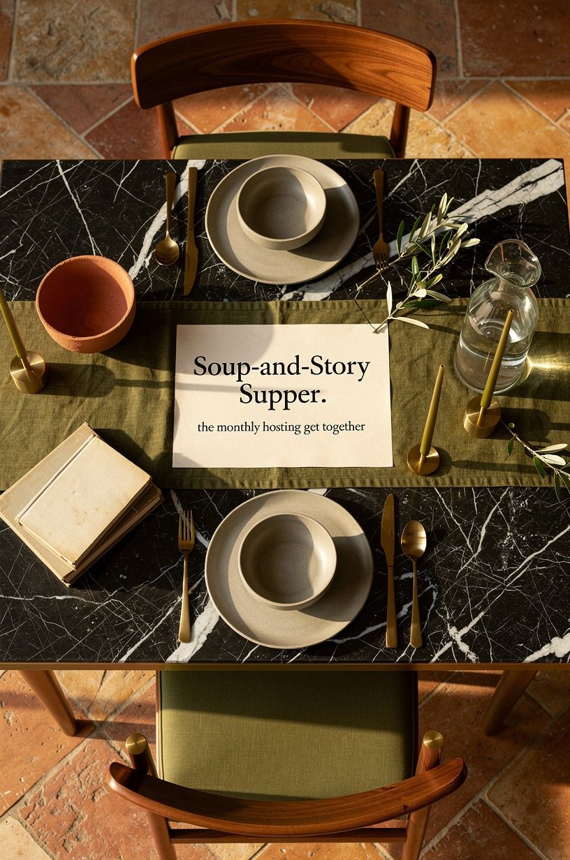 Layer a Soup-and-Story Supper