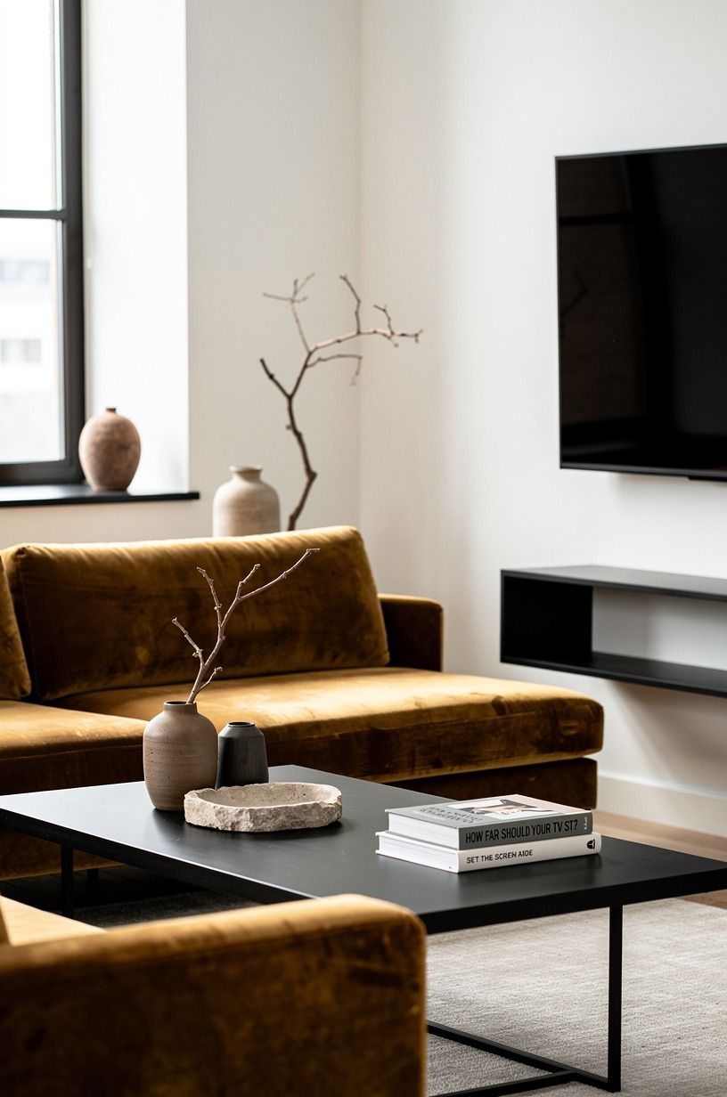 How Far Should Your TV Sit? Set the Screen Aside