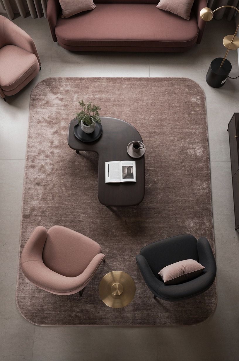 Layer the Rug Under the Listening Zone