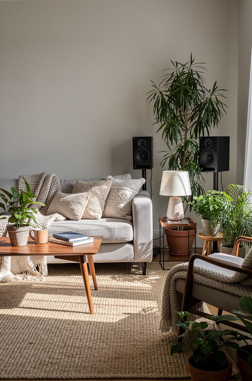 Measure Your Sofa Before Your Music Studio Living Room