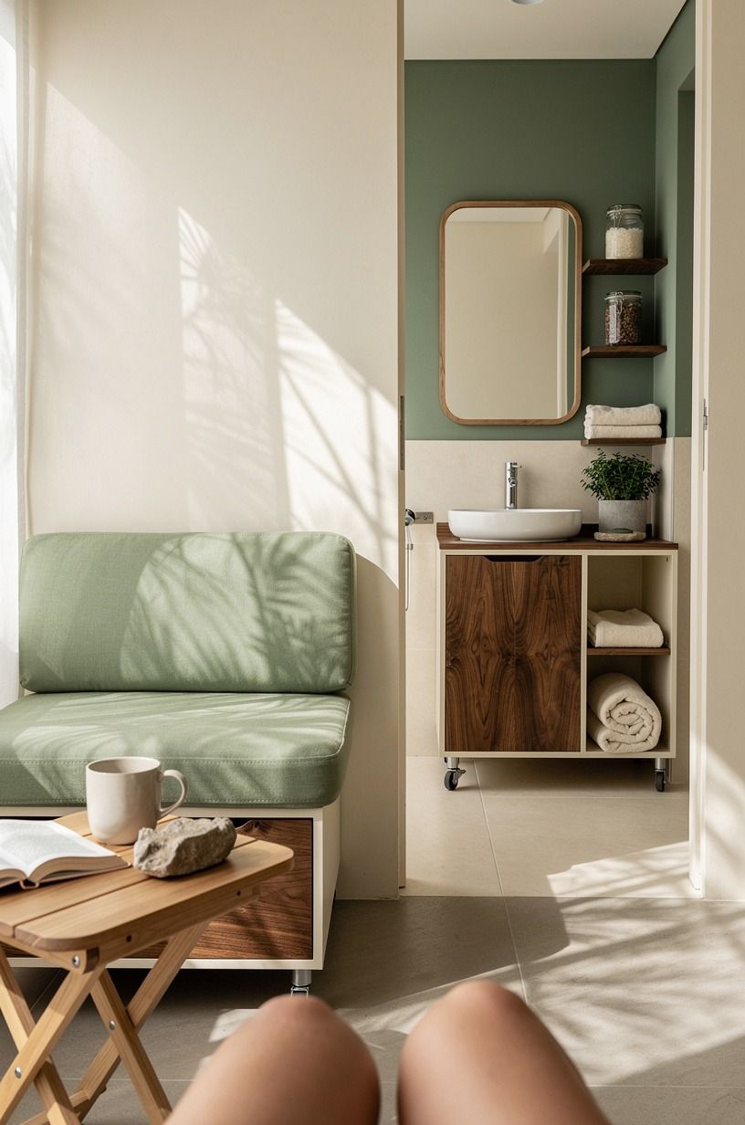 A portable setup for renters