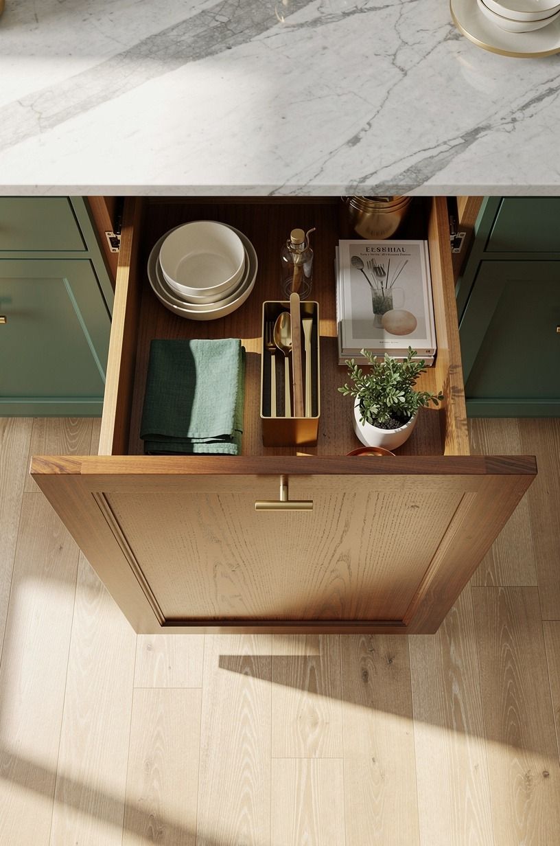 Add Drawer Boxes Behind a Standard Door