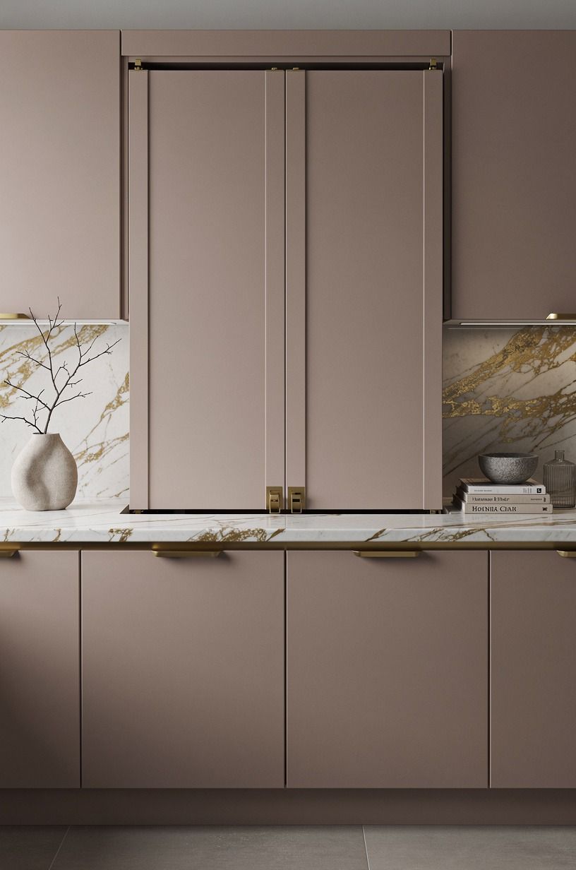 Conceal a Countertop Pantry Behind Lift-Up Doors