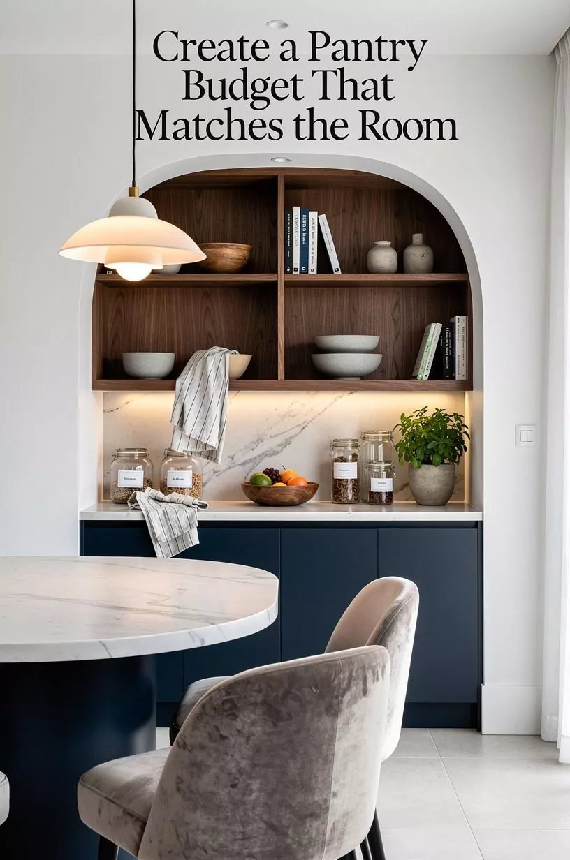 Create a Pantry Budget That Matches the Room