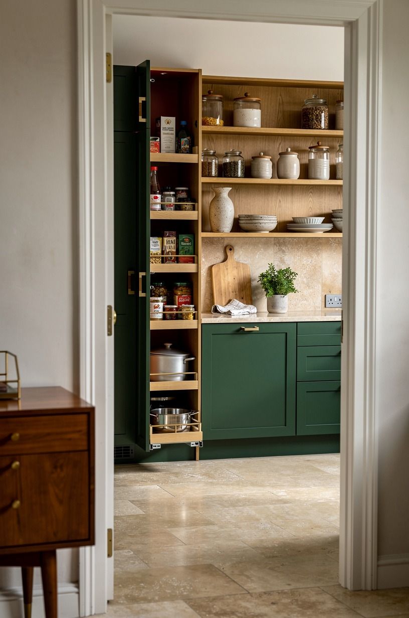 Frame a Narrow Pull-Out Pantry