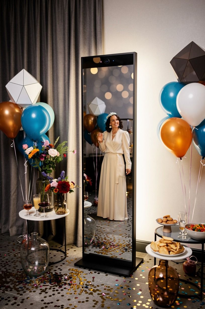 Turn the photo booth into a three-source memory room