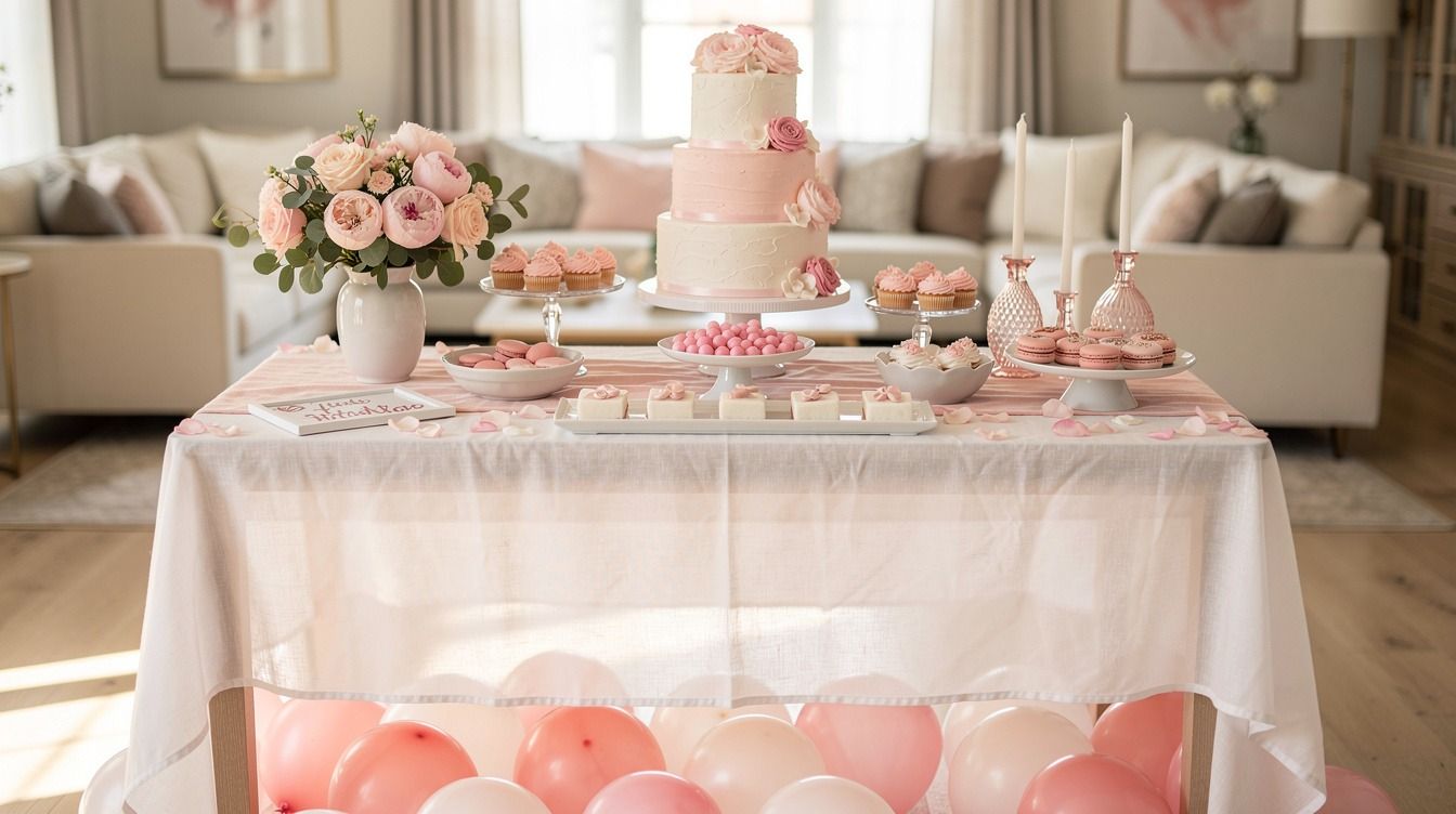 Easy Pink Sweet 16 Ideas for a Pretty Party at Home Without Overspending