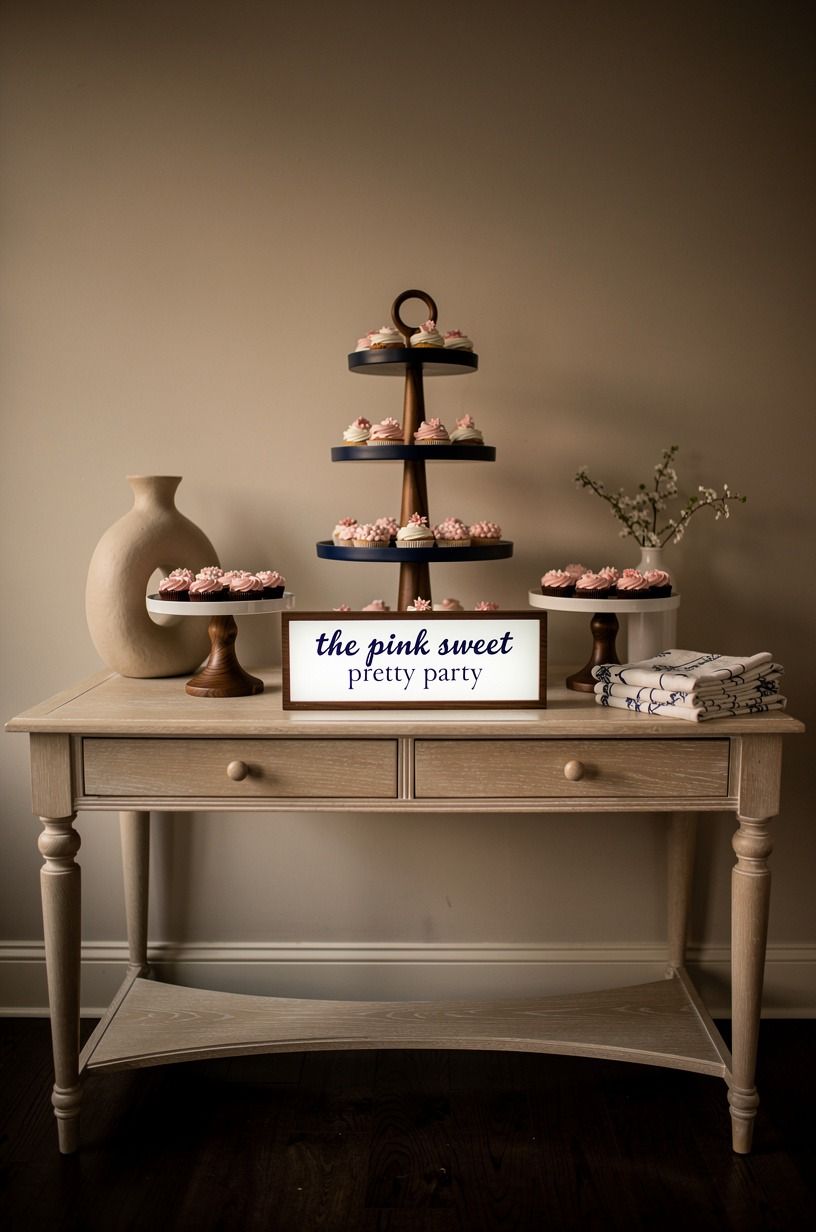 Build The Three-Height Dessert Stack