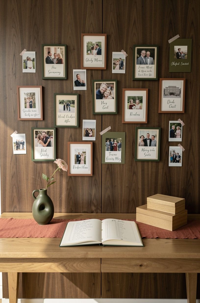 Frame the Guest List With a Memory Wall