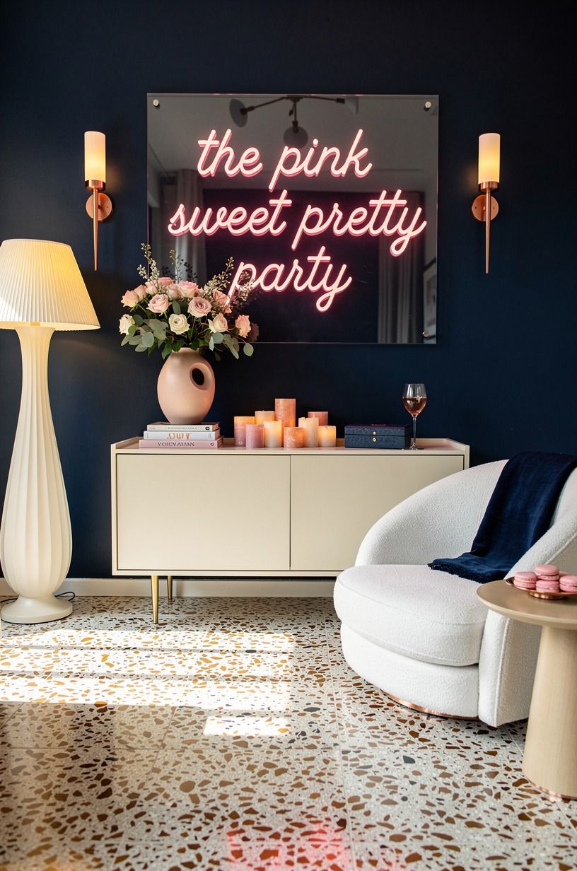 Light Three Sources for a Warm Party Glow