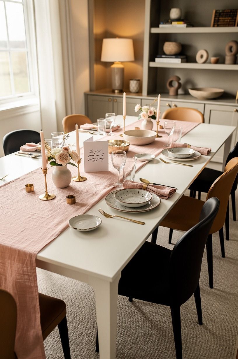 Mix The Two-Texture Table Setting