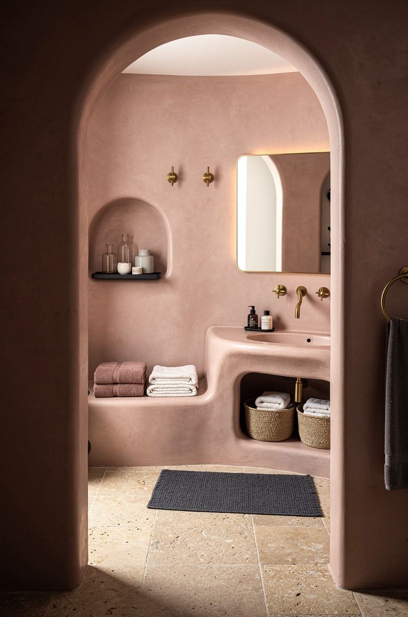 Can an ocean bathroom aesthetic stay practical?