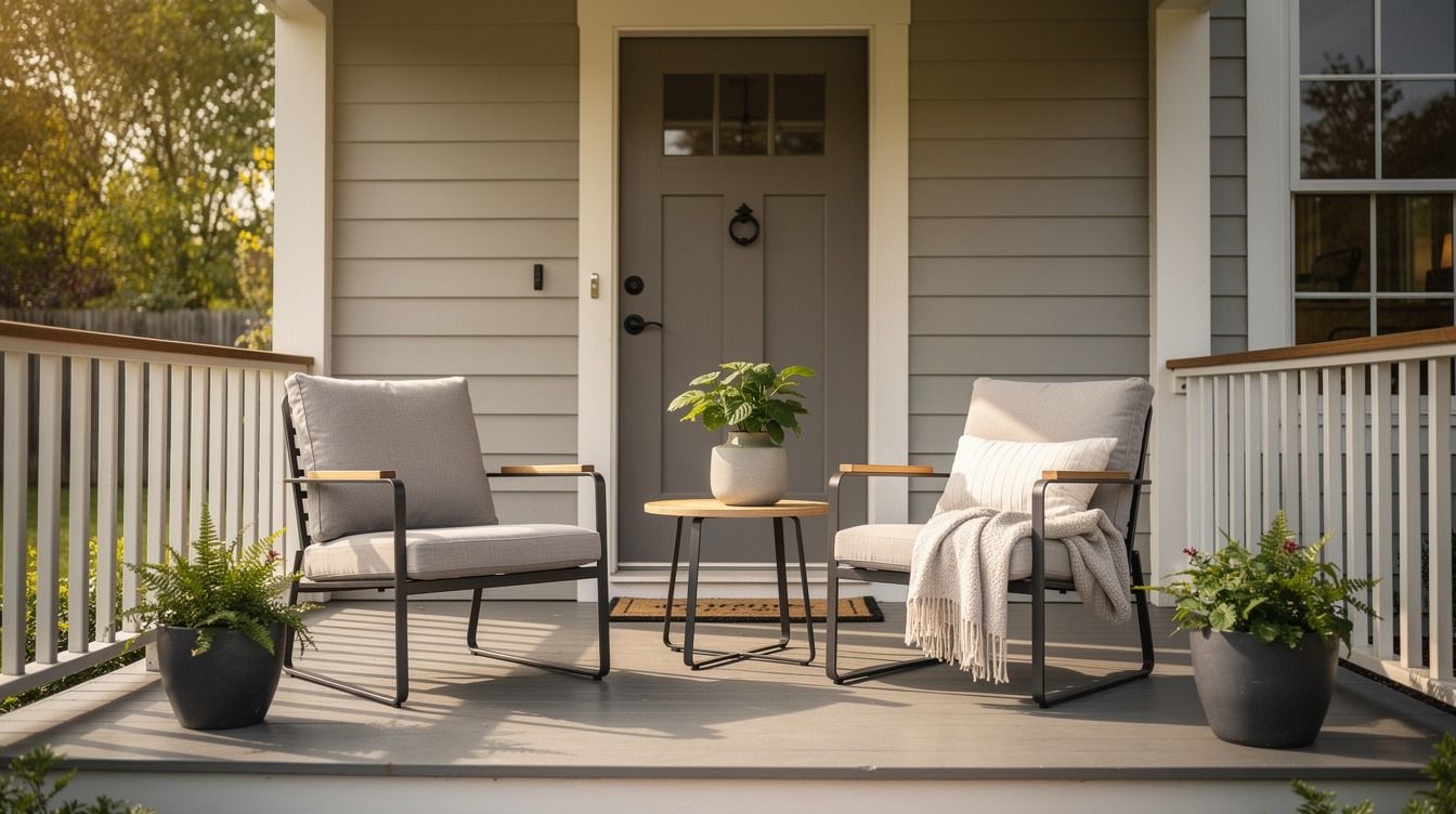 12 Small Front Porch Chair Ideas for Tight Spaces That Feel Twice as Big