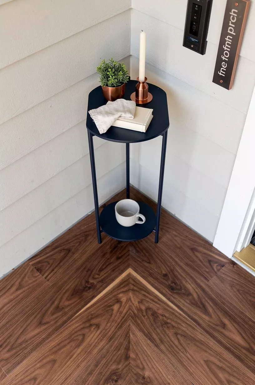 Choose a Narrow Metal Stand for a Tight Corner