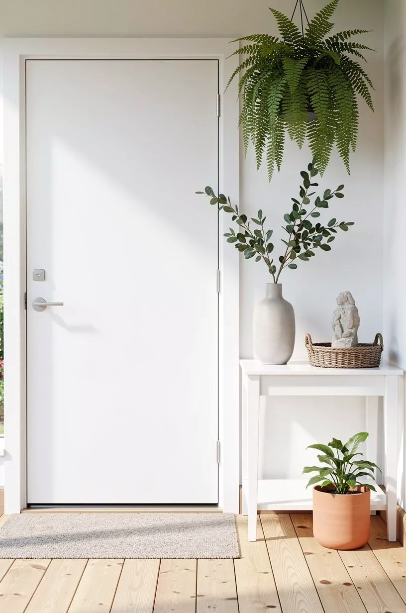 Hang a Fern Where the Door Won’t Hit It