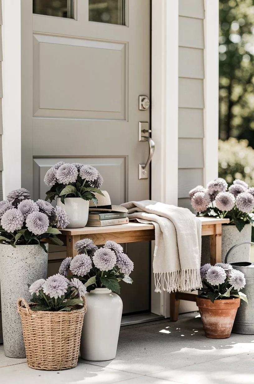 One-Color Flowers, More Than One Texture