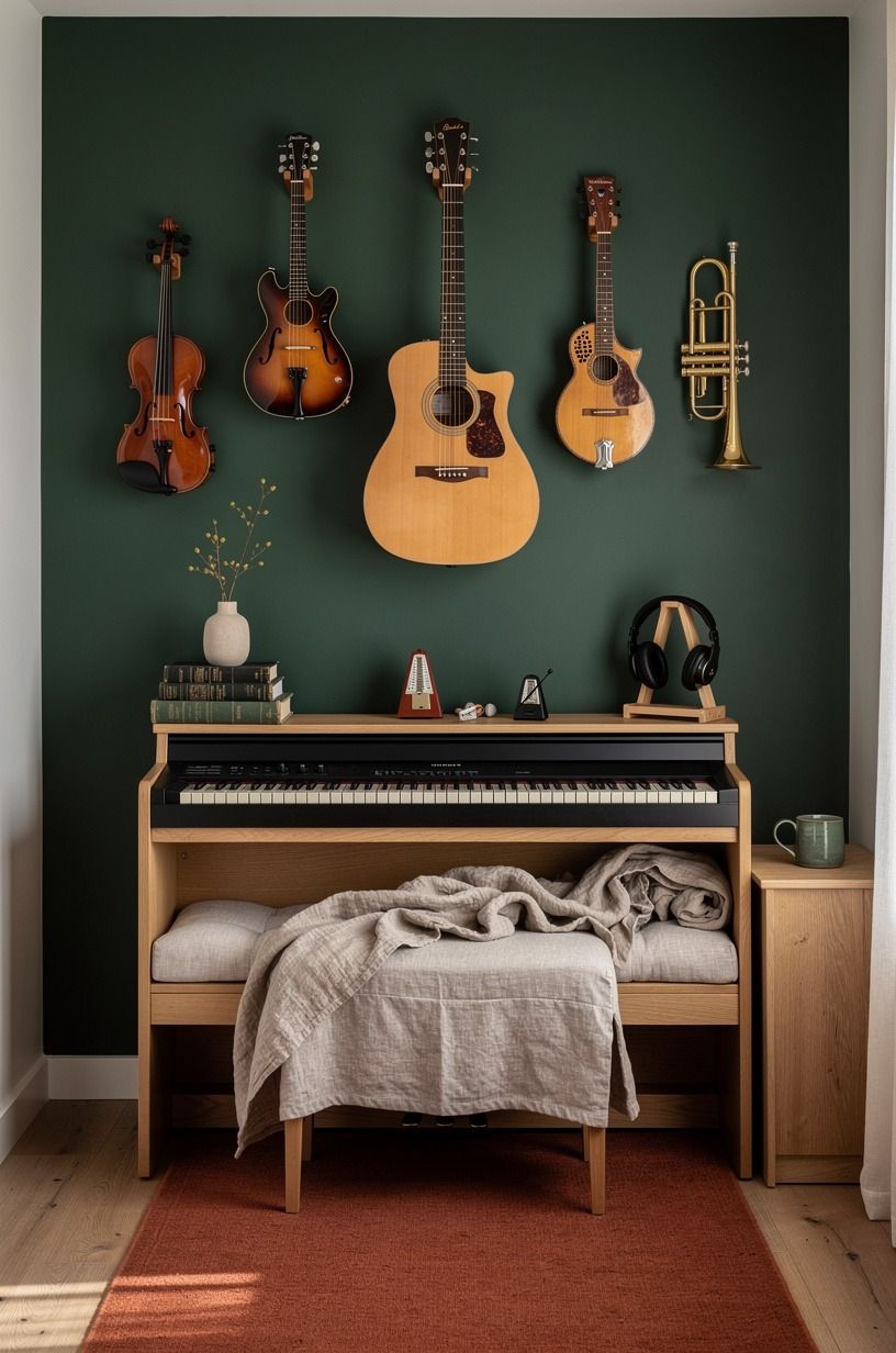 Hang Instruments Like Working Art