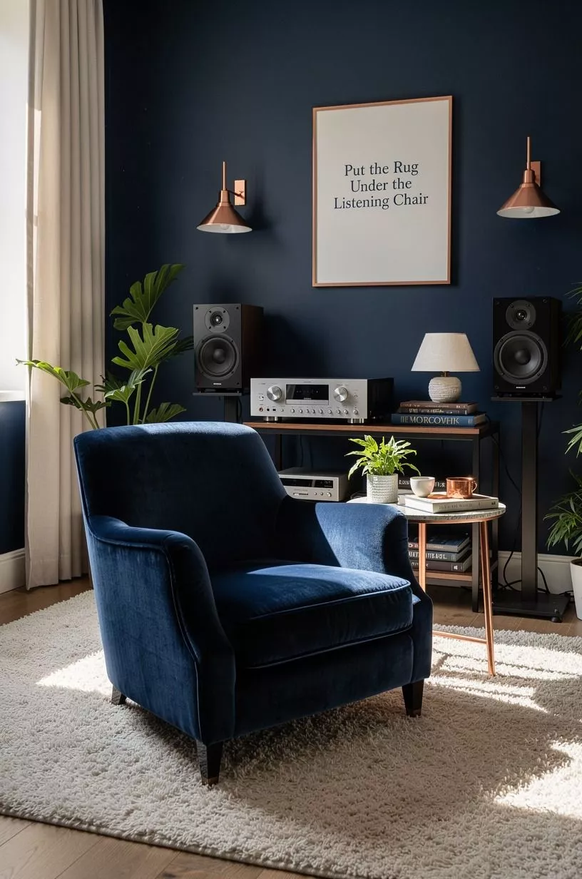 Put the Rug Under the Listening Chair