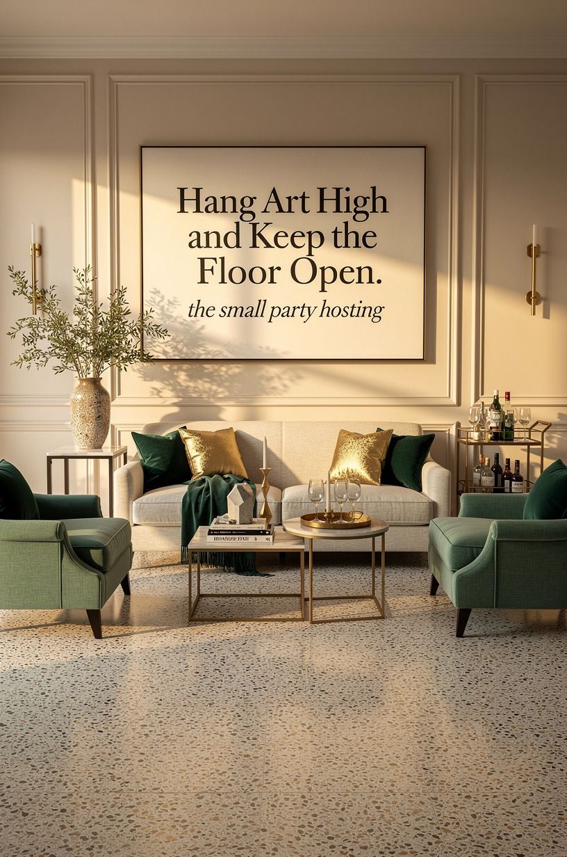 Hang Art High and Keep the Floor Open