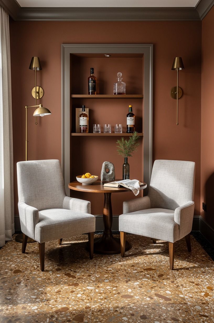Use Sherwin-Williams Agreeable Gray only as a foil