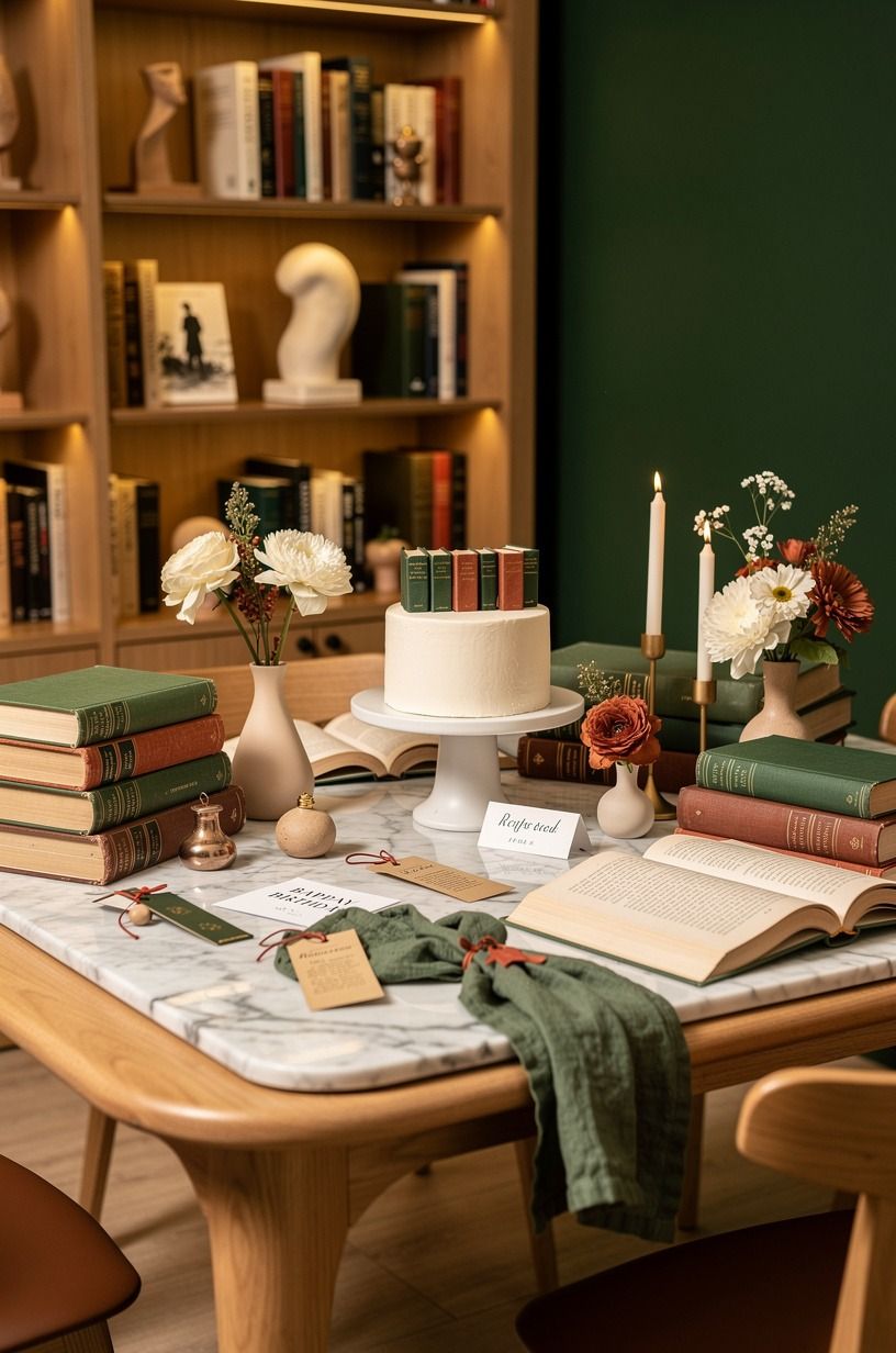 Style the Bookshop Birthday Table