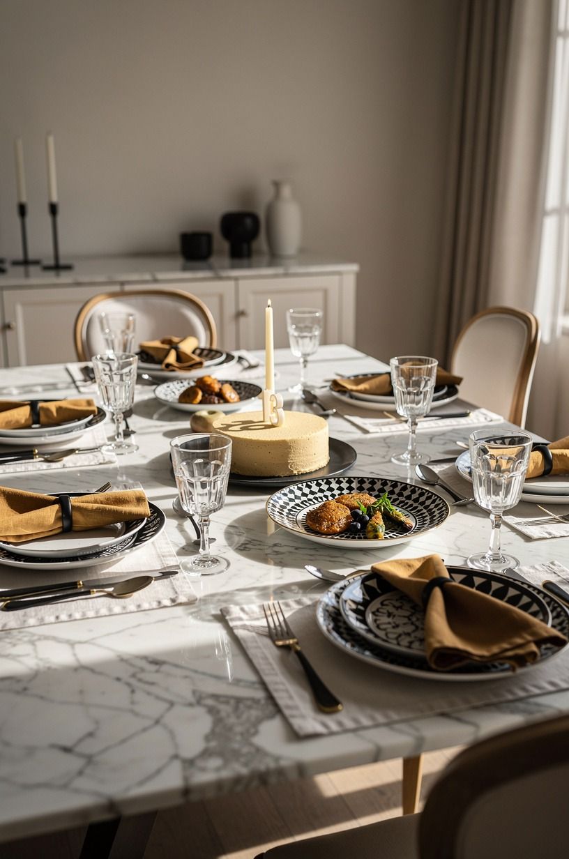 Layer an around-the-world supper without clutter