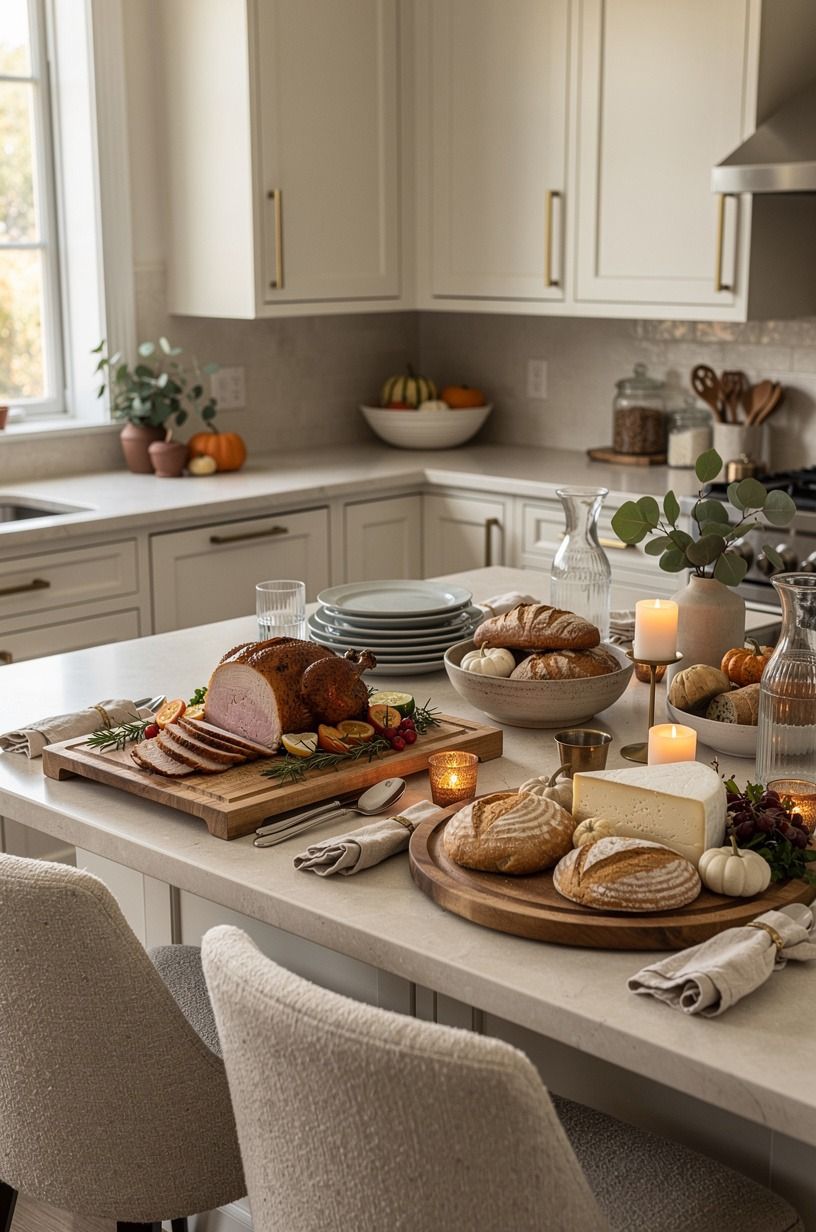 Build the Two-Board Rule for a Thanksgiving Countertop Buffet