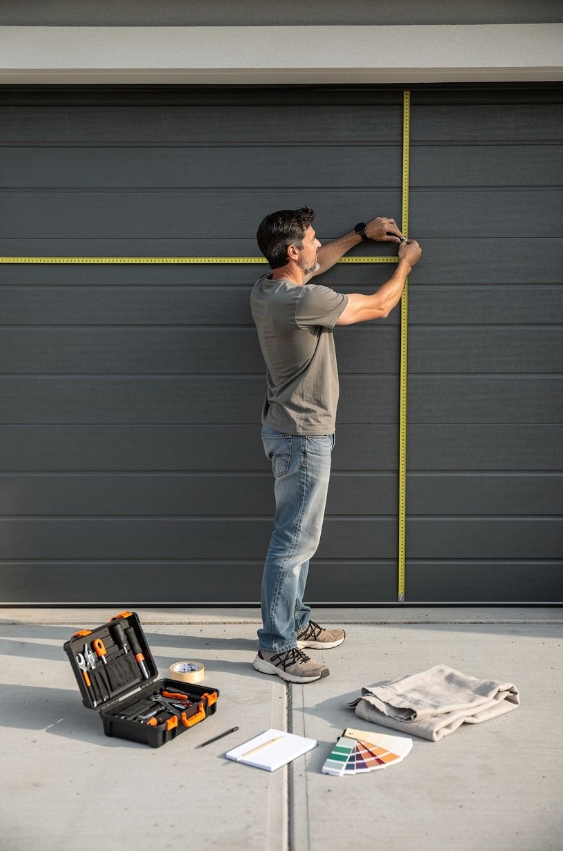 Measure your door before you buy anything