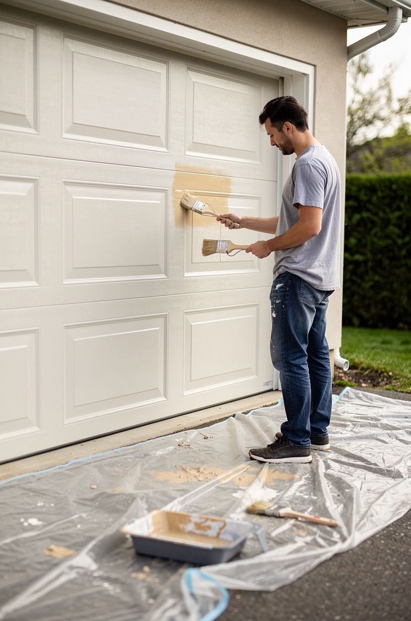 Should you paint directly on the door instead?