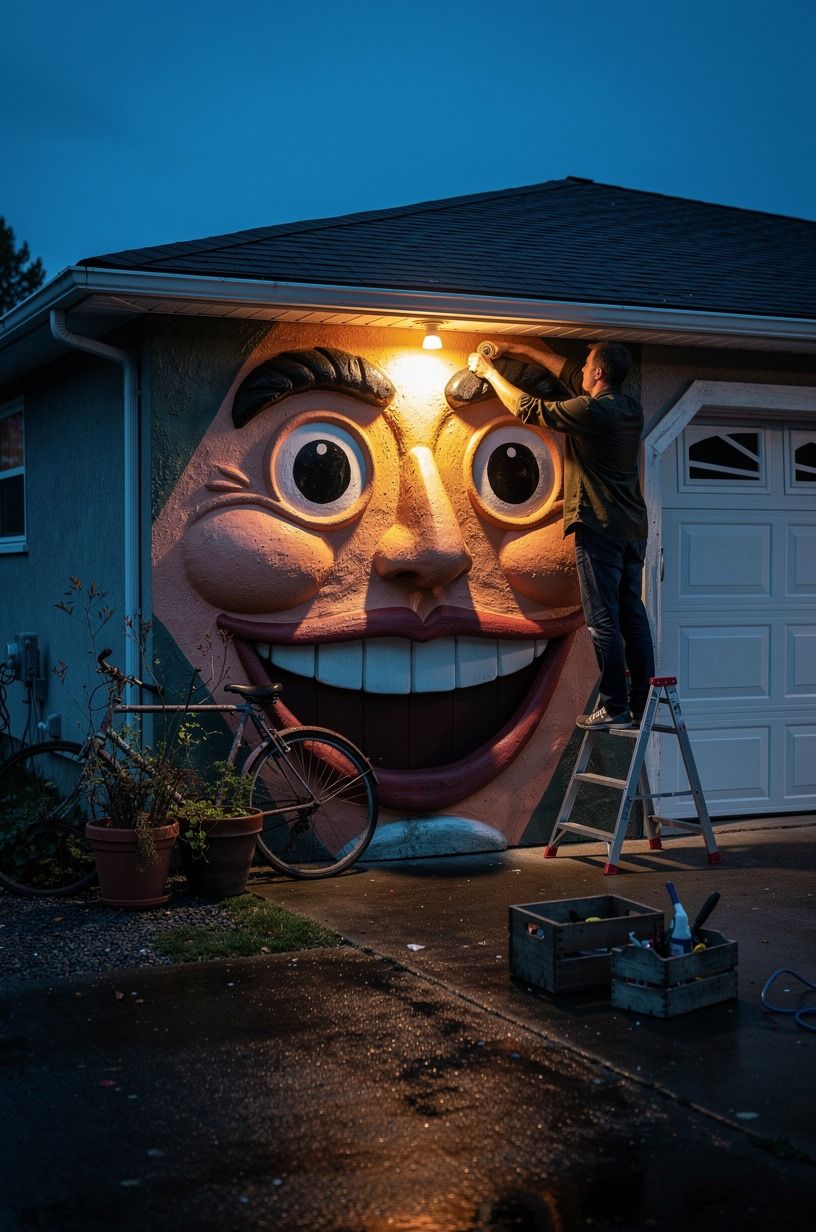 Swap the porch bulb before you judge your work
