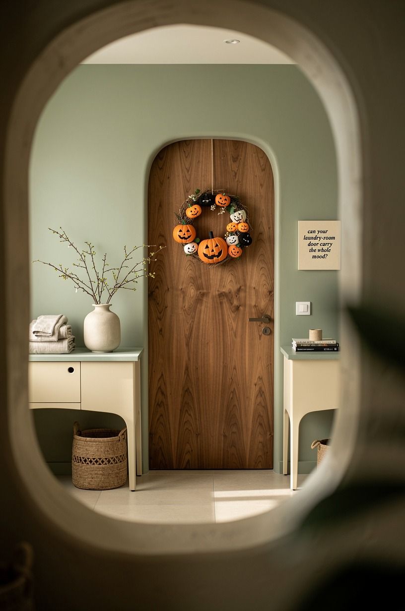 Ask: can your laundry-room door carry the whole mood?