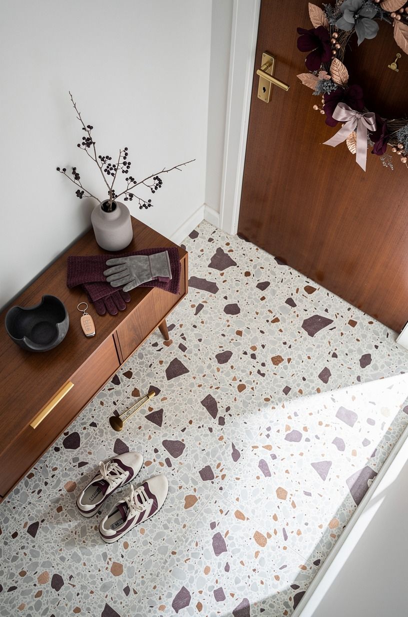 Make the interior front door feel like a second entry
