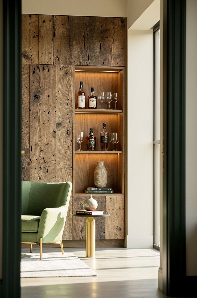 Can a Bottle Niche Look Built-In?