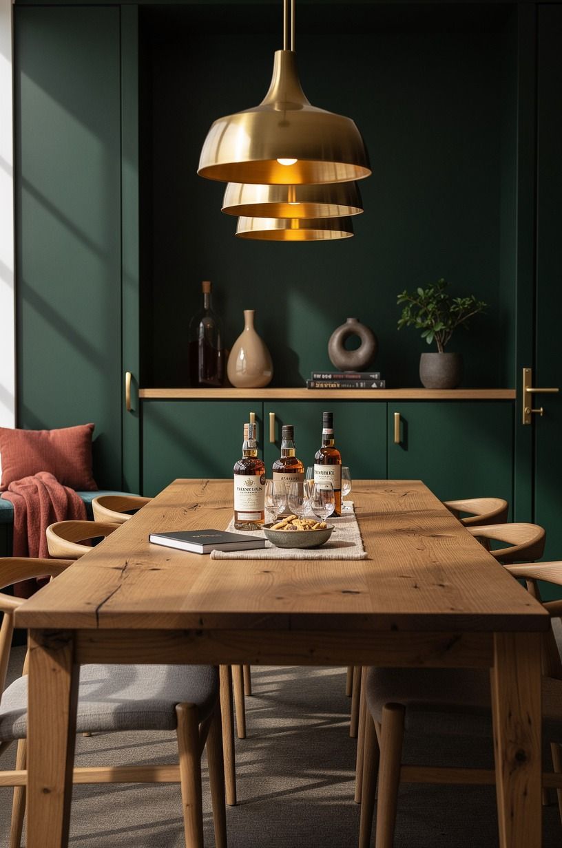 What Should Hang Over the Tasting Table?