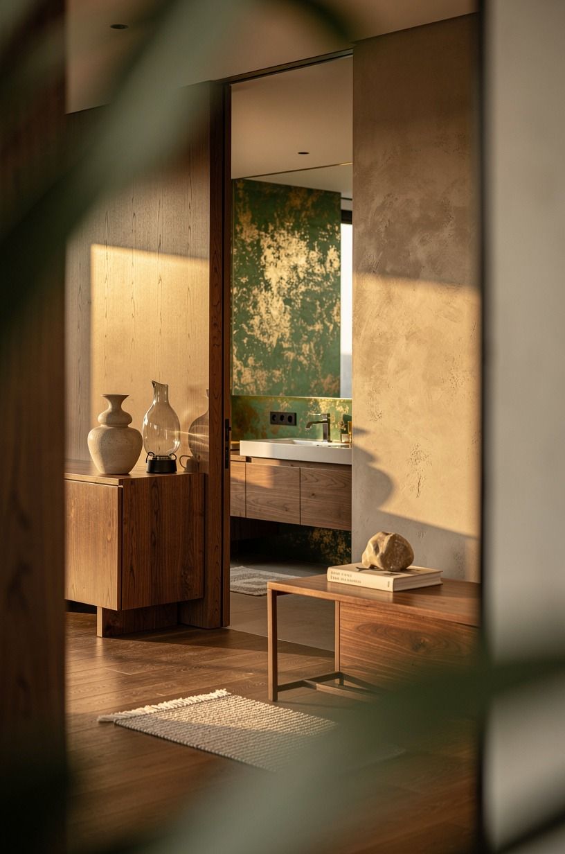 Two woods, one calmer room