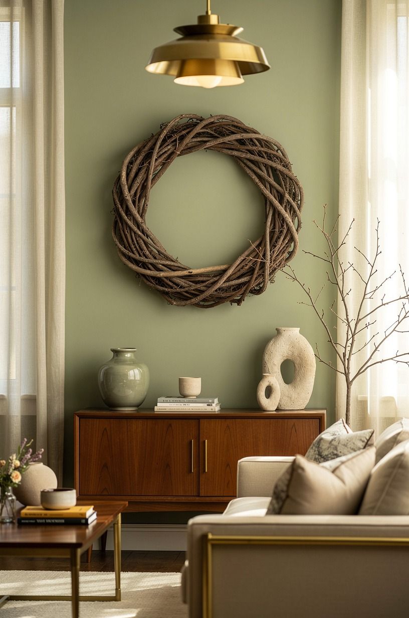 Layer crooked twigs with the Two-Wood Rule