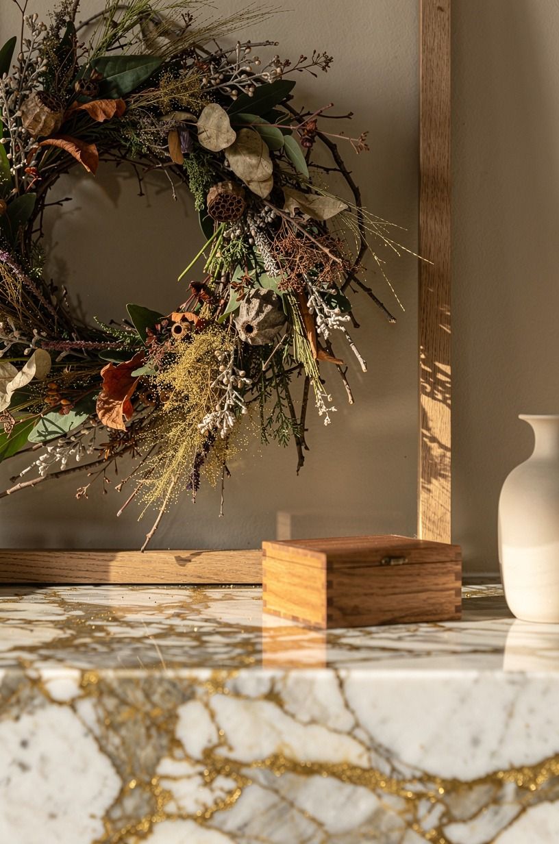 Let a Foraged Wreath Stay Imperfect