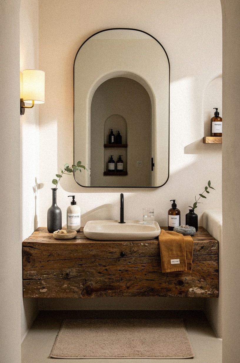 Brass or Black? Frame the Mirror