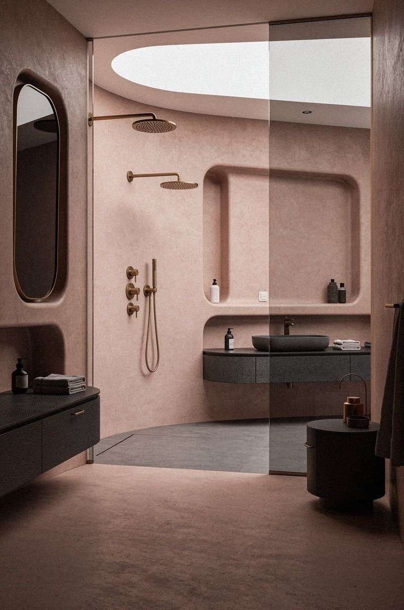 Keep the shower footprint honest