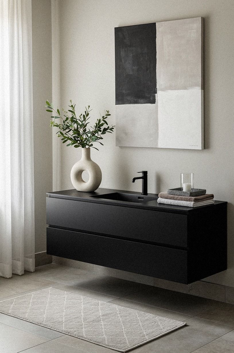 Hang art and a runner that survive splashes