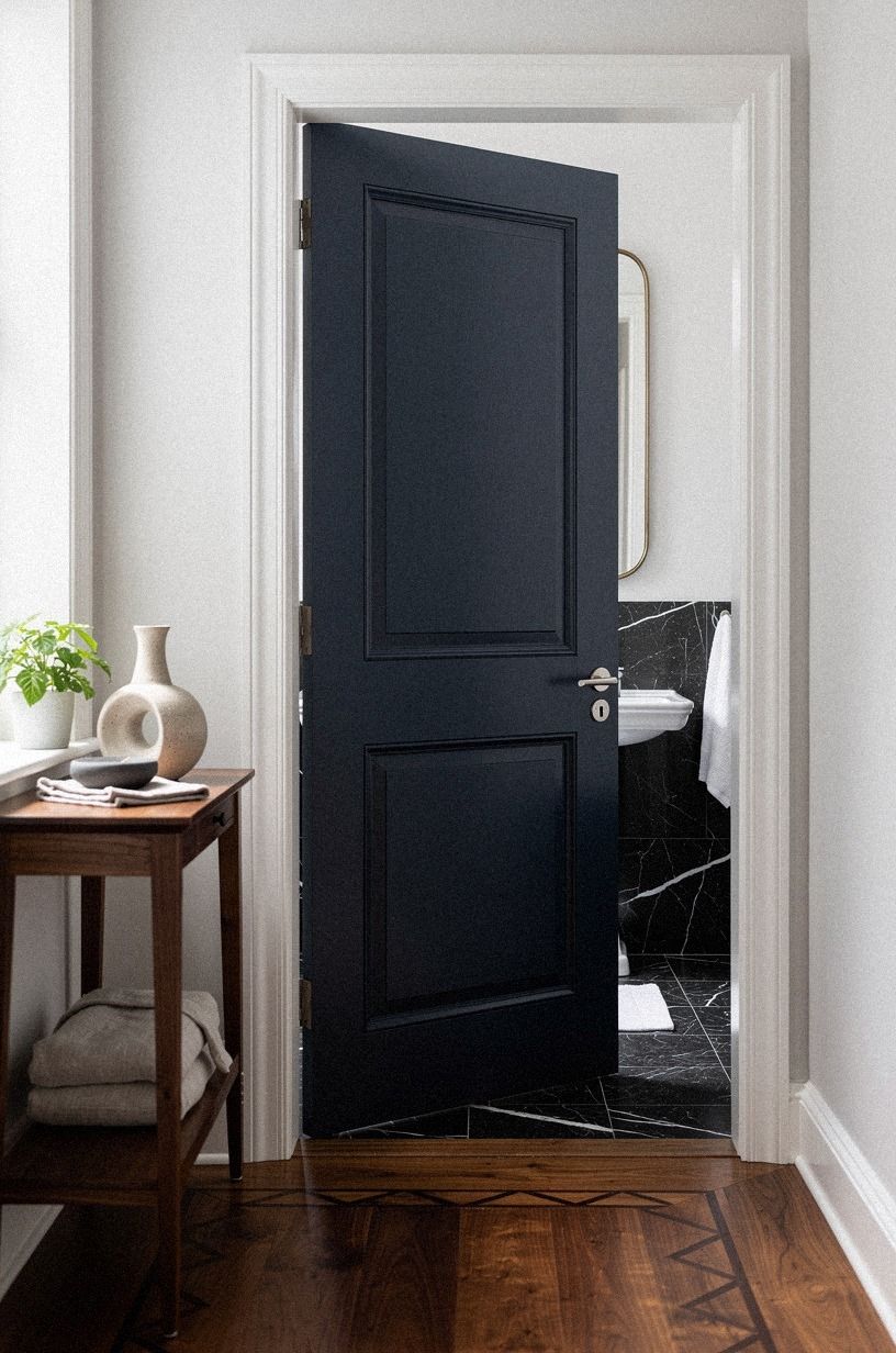 Paint the Door for a Small-Space Reveal