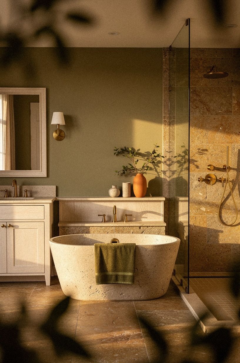 Could Brushed Brass Change the Whole Bathroom?
